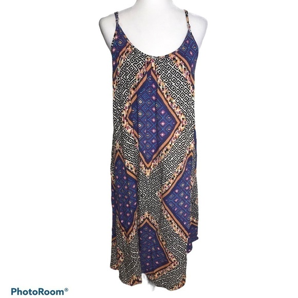 𝅺ruby Yaya Spaghetti Strap Maxi Dress Sz M - Picture 1 of 5